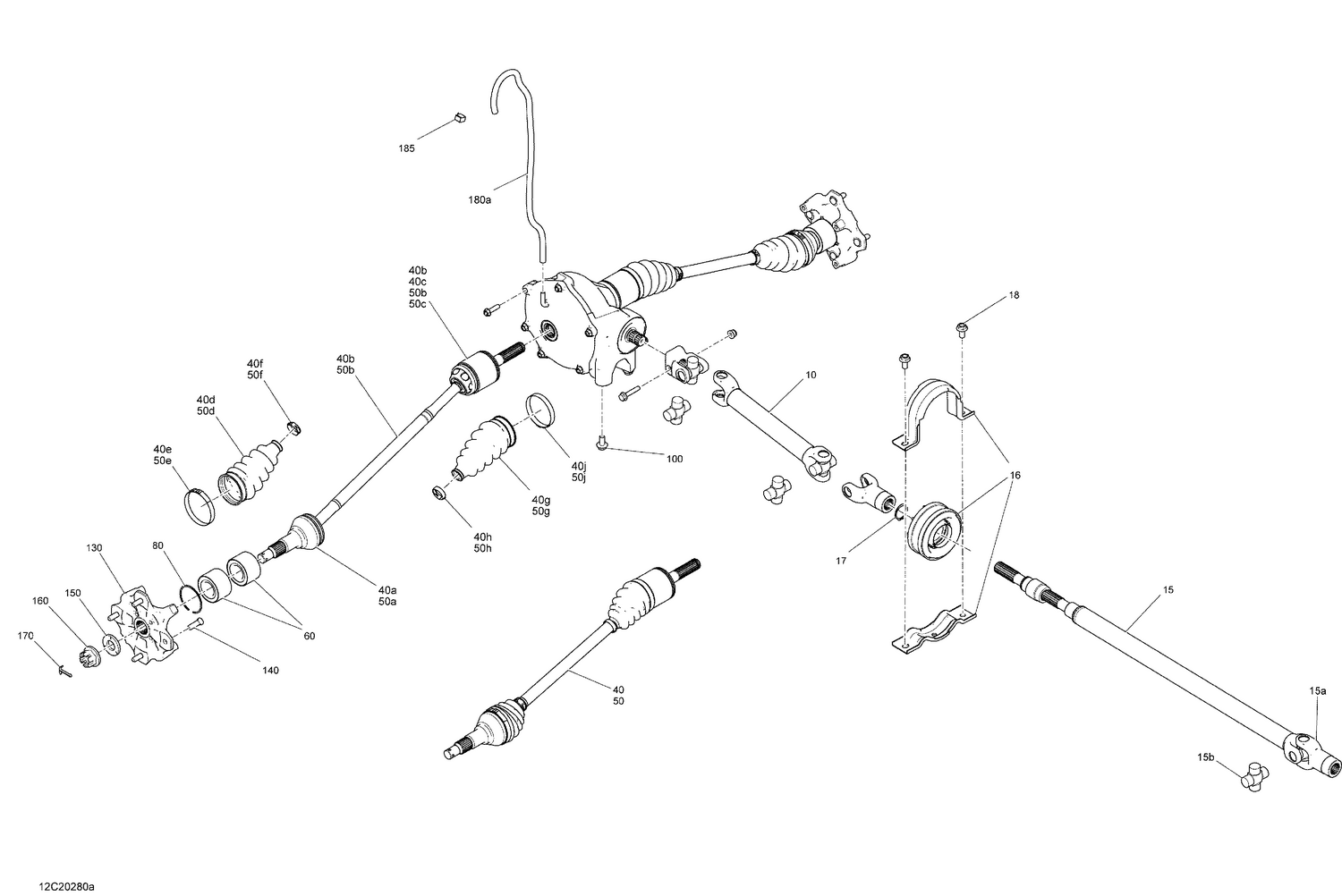 07- Front Drive - Common Parts - DPS - XT