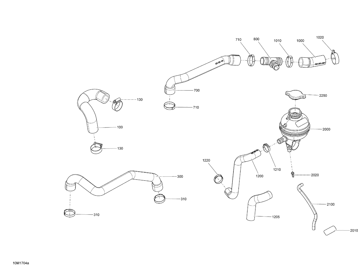 01- Cooling System - 1200 4-TEC Package Adrenaline, X