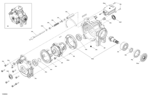 04- Drive - Front - Differential Parts Schematic