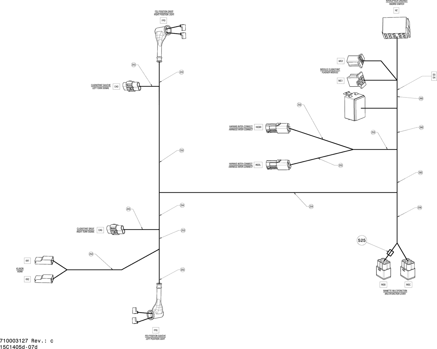 10- Electrical Harness Assy Europe_15C1405d