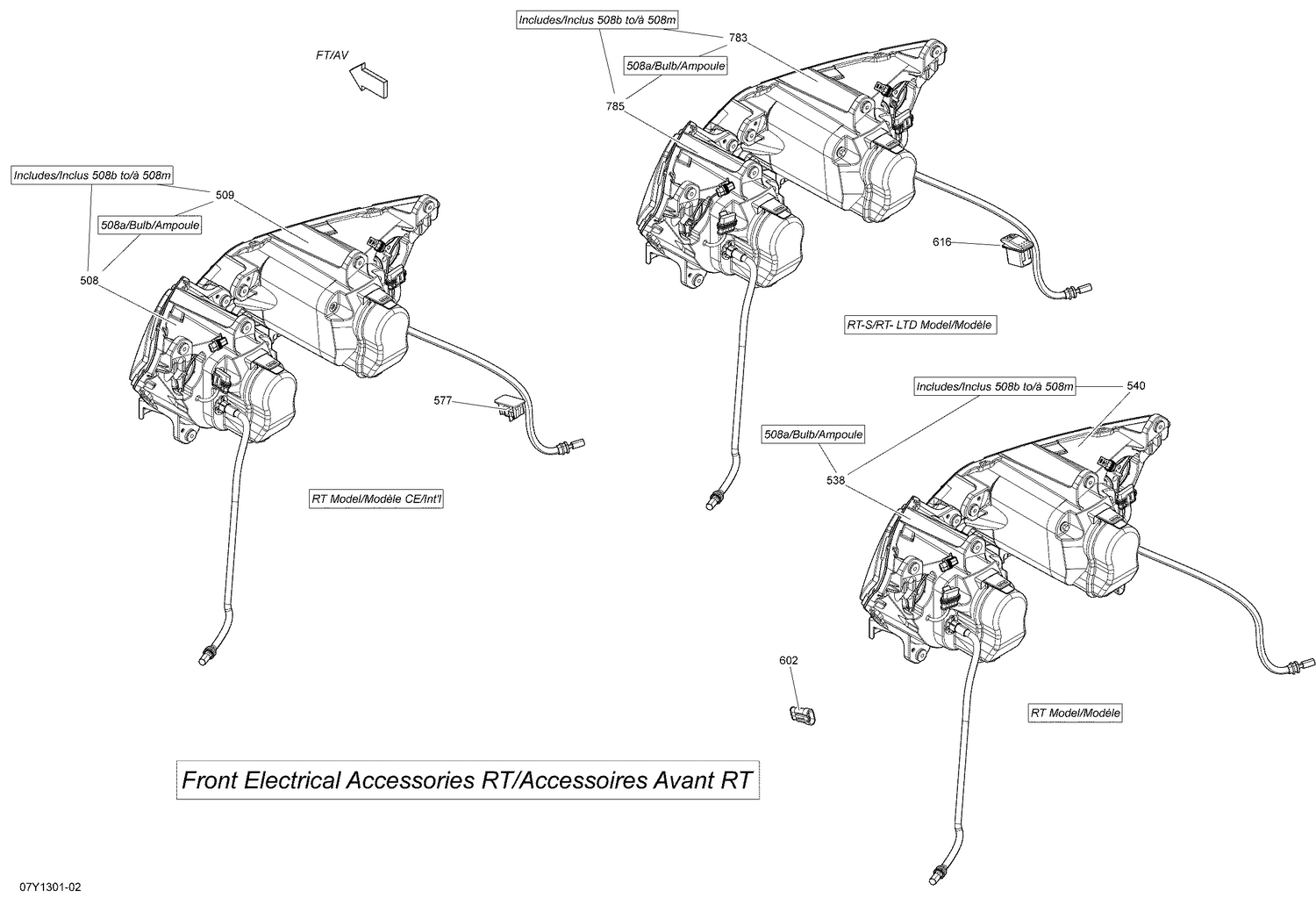 10- Electrical Accessories, Front Headlight