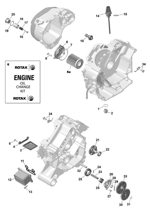 01- Rotax - Engine Lubrication Schematic