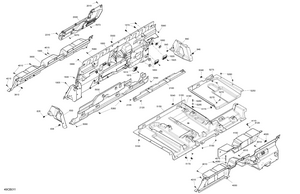 07- Cab Interior - Back Wall Schematic