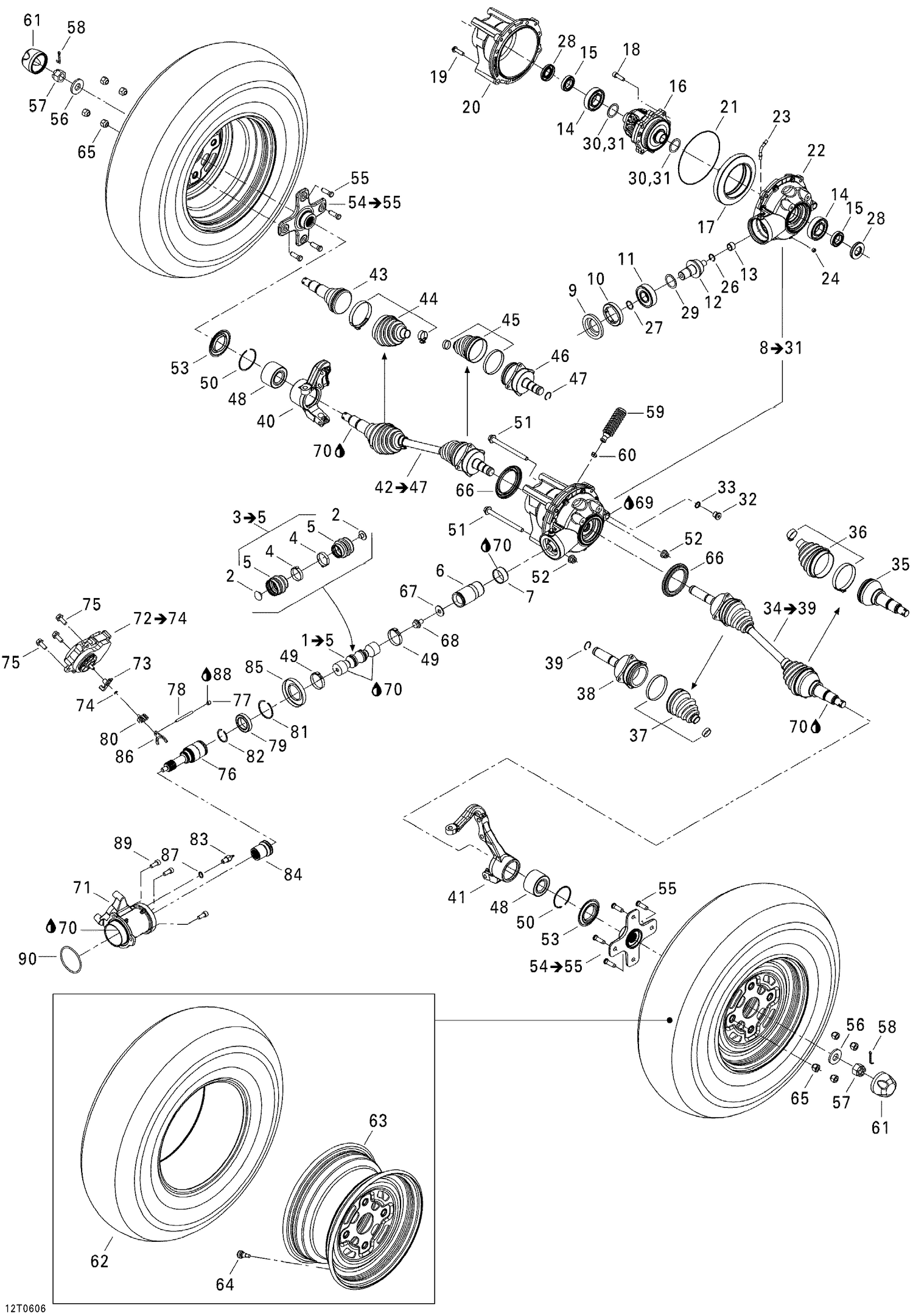 07- Drive System, Front, STD