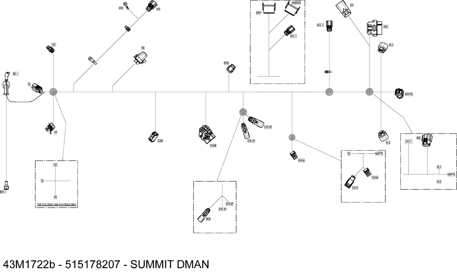 10- Electrical Harness - With Manual Start