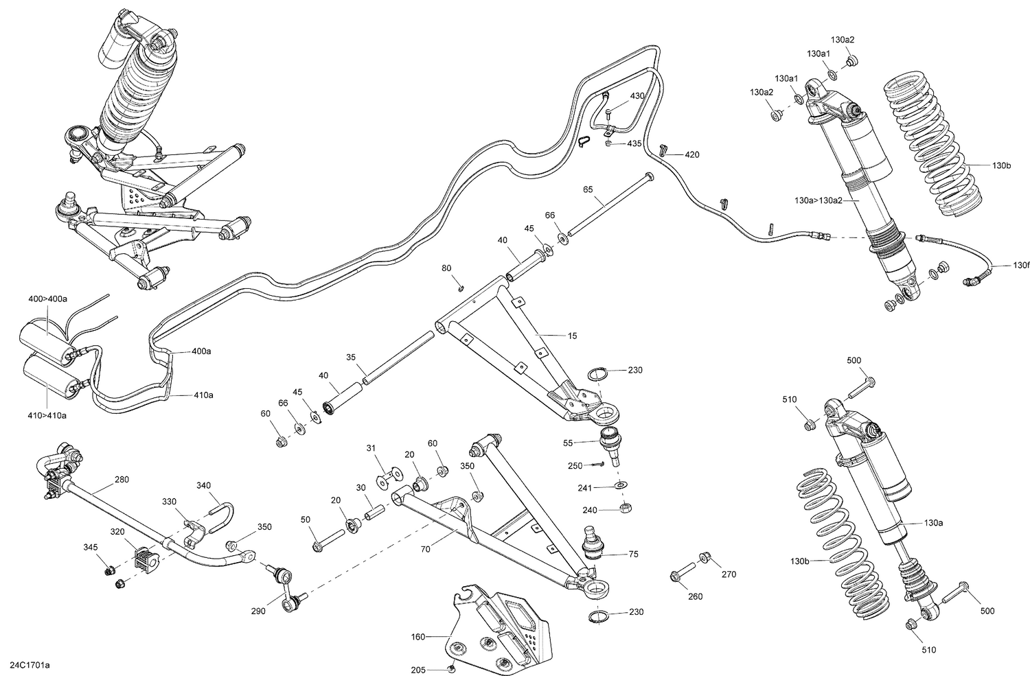 07- Front Suspension - Package LTD