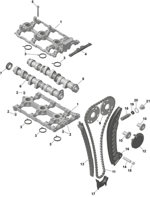 01- Rotax - Valve Train Schematic