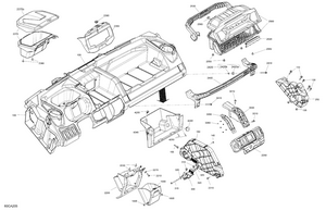 07- Cab Interior - Dashboard Schematic