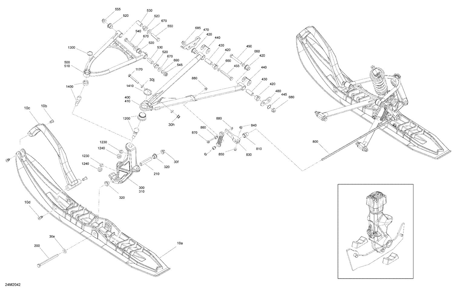 07- Suspension, Front - System - Enduro