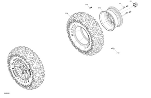 04- Drive - Front Wheels - Without Abs Schematic