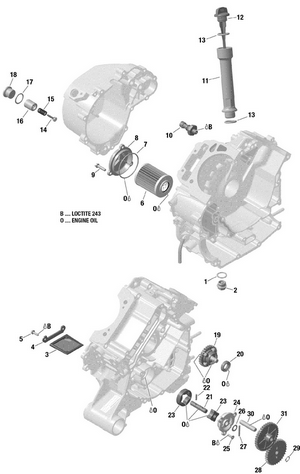 01- Engine Lubrication Schematic