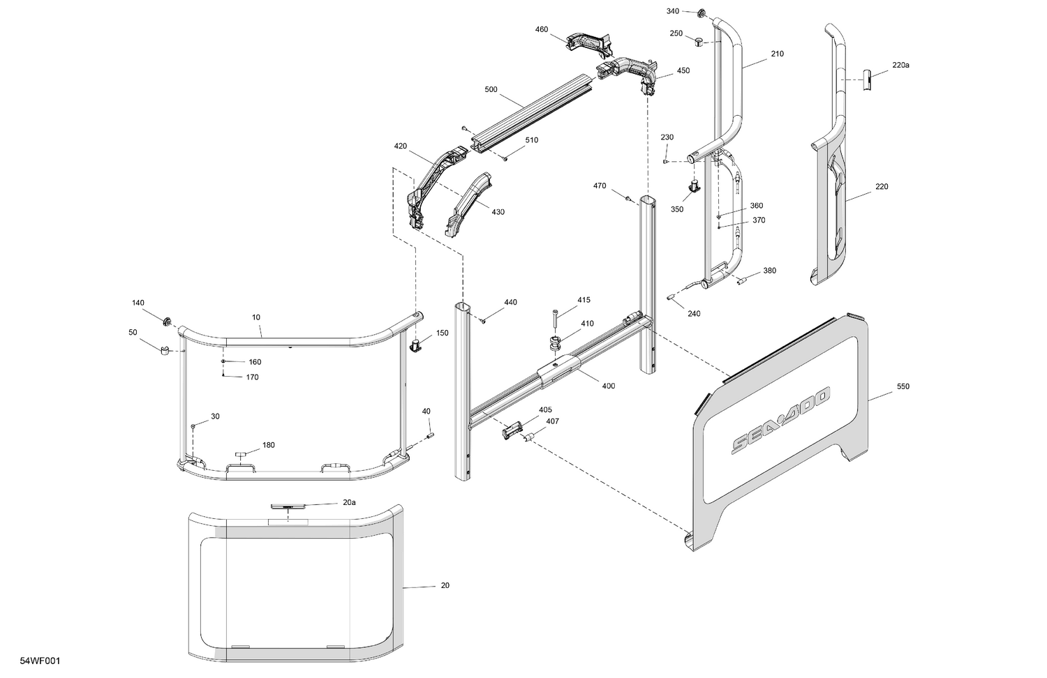 11- GUARD RAILS - Rear