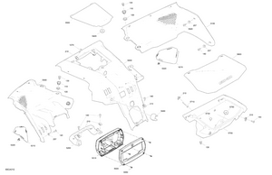 07- Body - Cab Interior - Dashboard Schematic