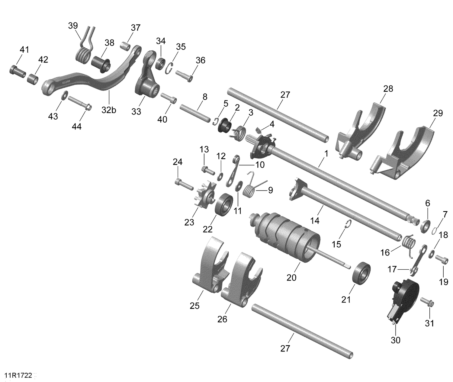 01- ROTAX - Shifting System - SE6