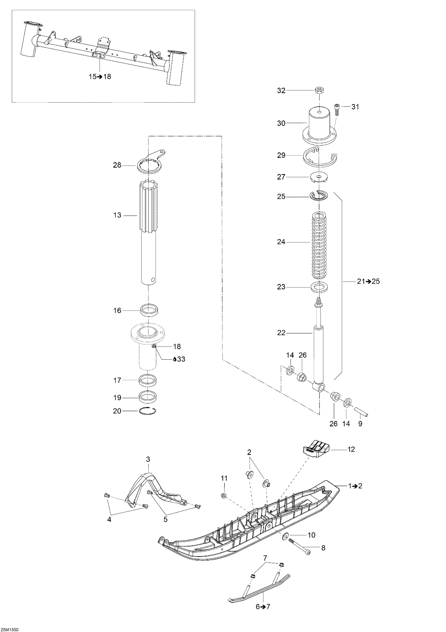 07- Front Suspension _25M1550