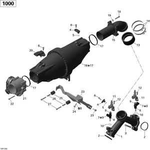 02- Air Intake Manifold And Throttle Body Schematic