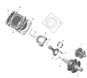 01- Rotax - Cylinder Schematic