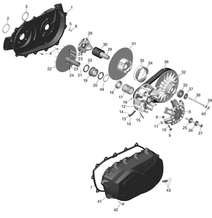 01- Rotax - Transmission - A Schematic