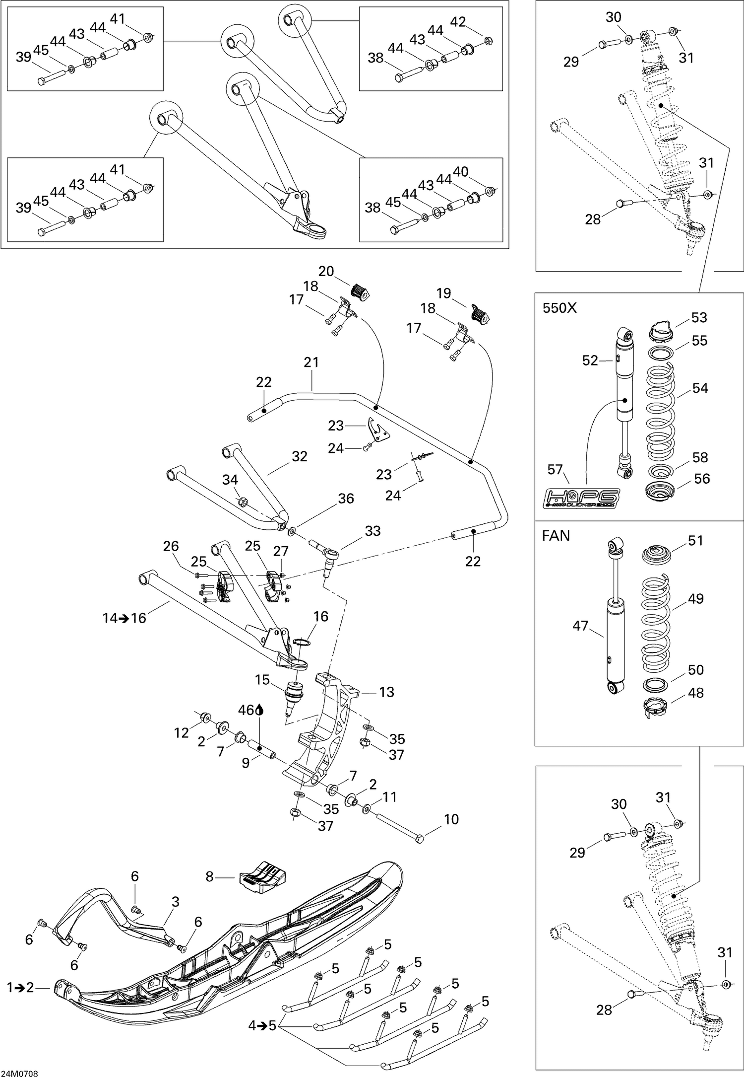 07- Front Suspension And Ski