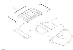 09- Body - Skid Plate - Cab Schematic