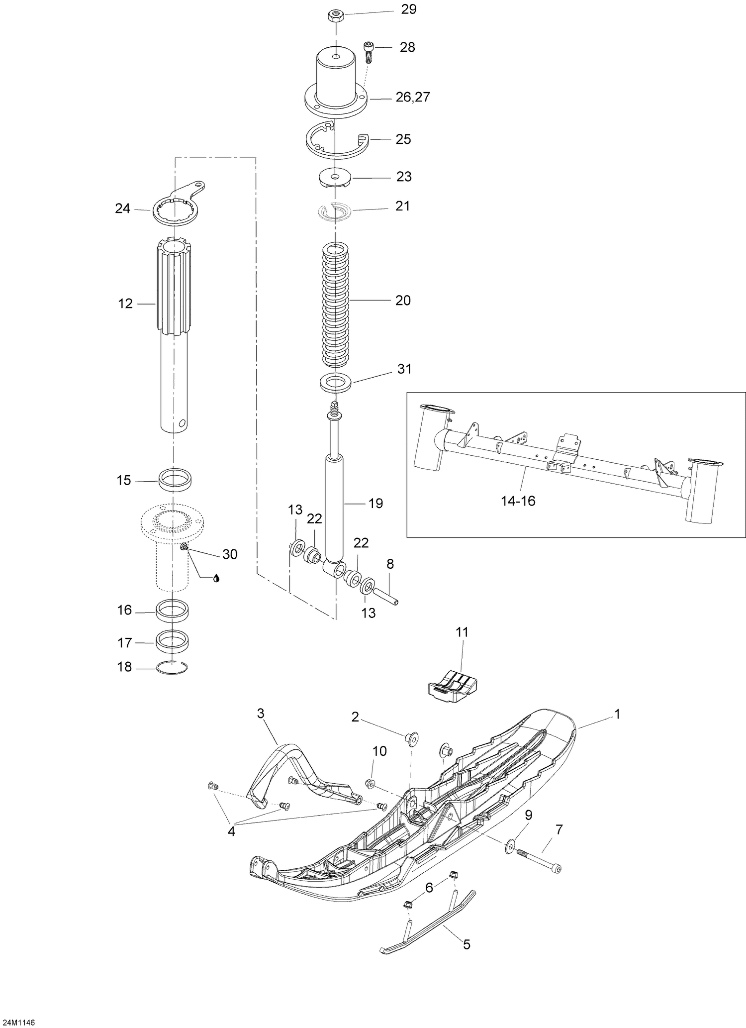 07- Front Suspension And Ski