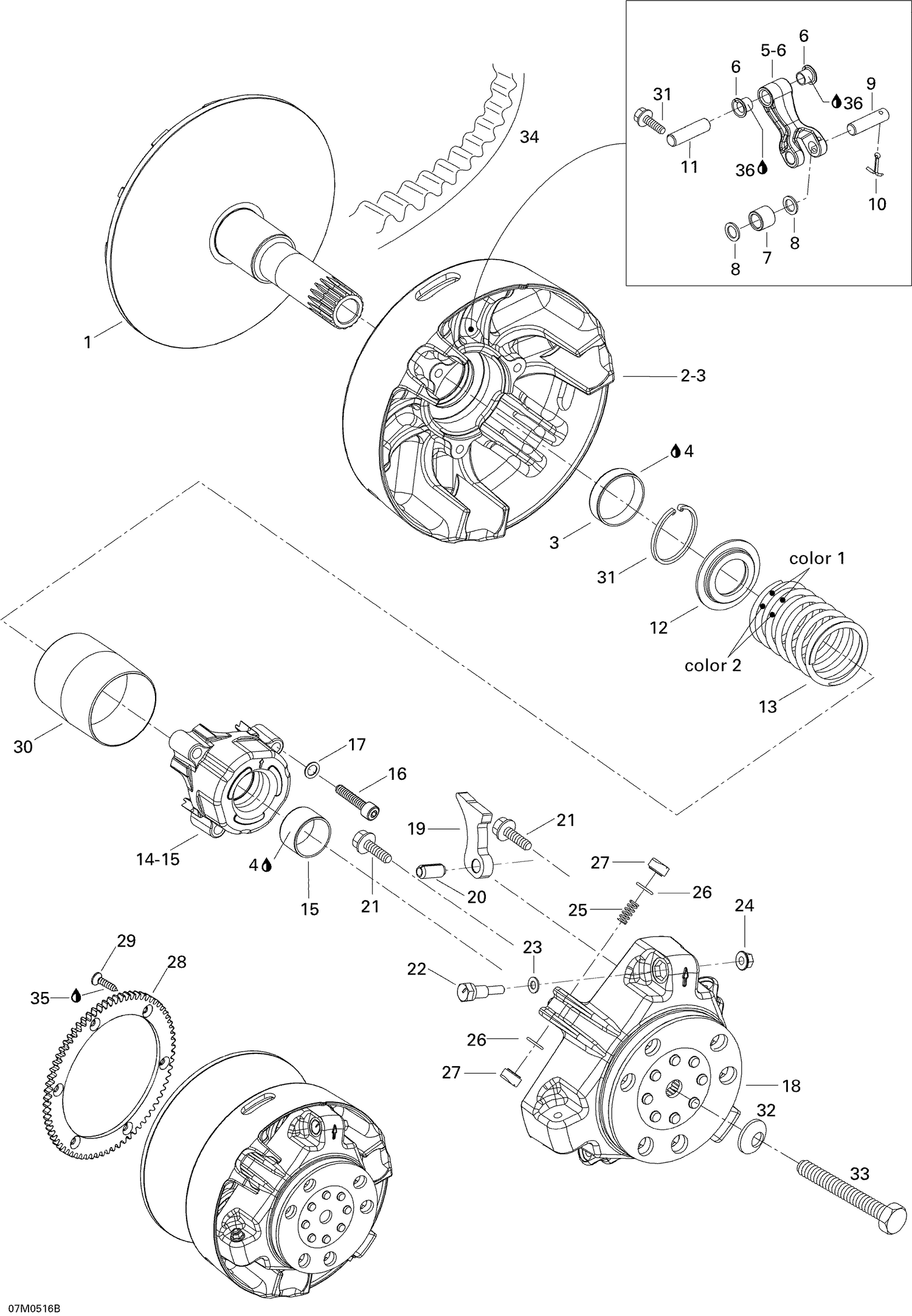 05- Drive Pulley 600