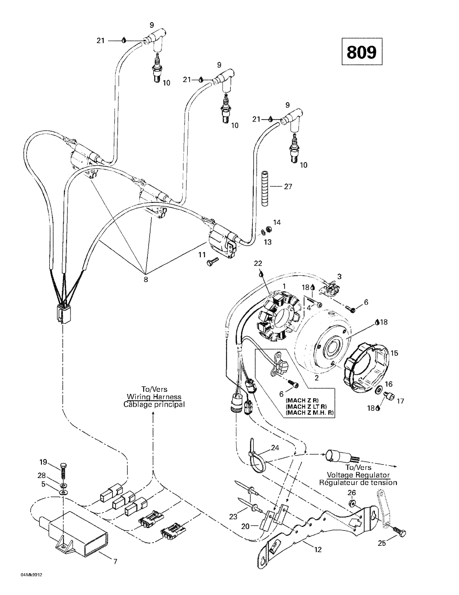 Assembly diagram