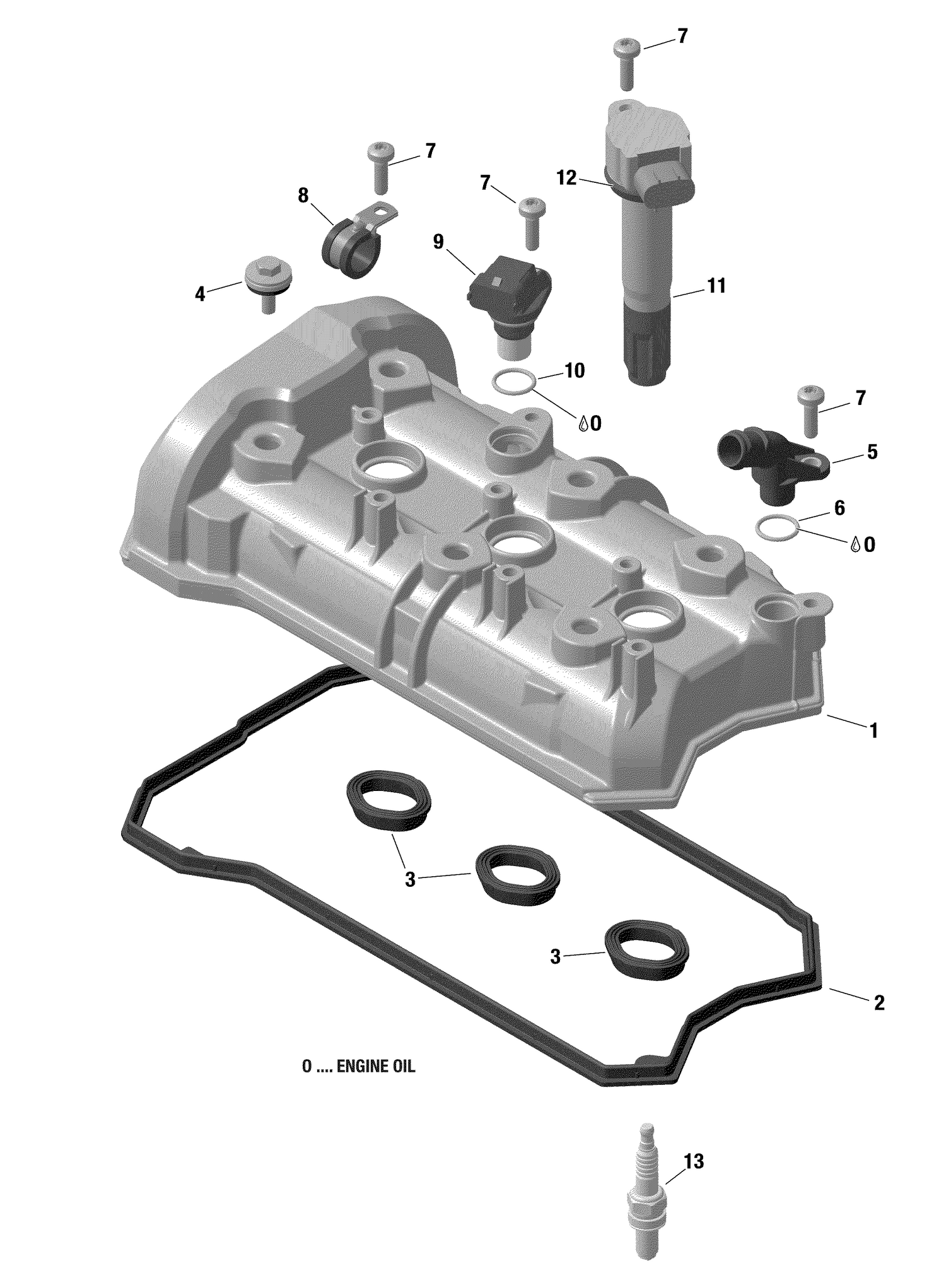 01- Valve Cover  - 903