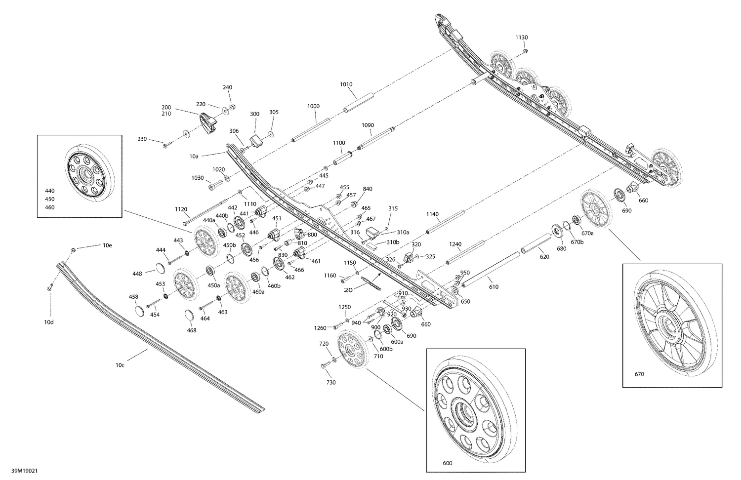 08- Rear Suspension - LTD - Lower Section