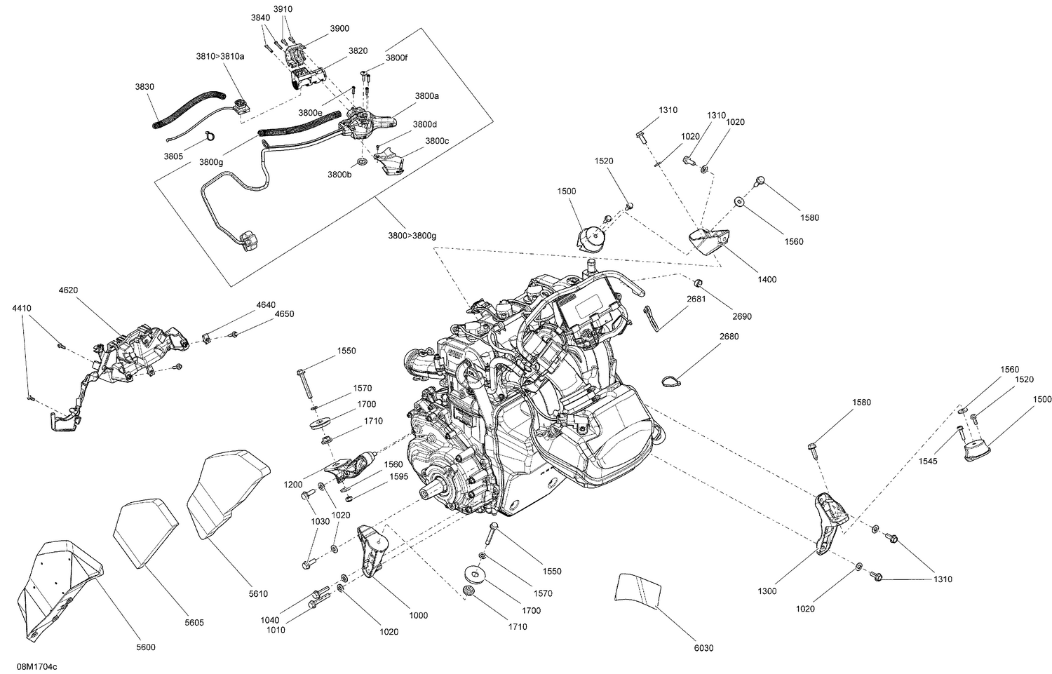 01- Engine - 1200 4-TEC