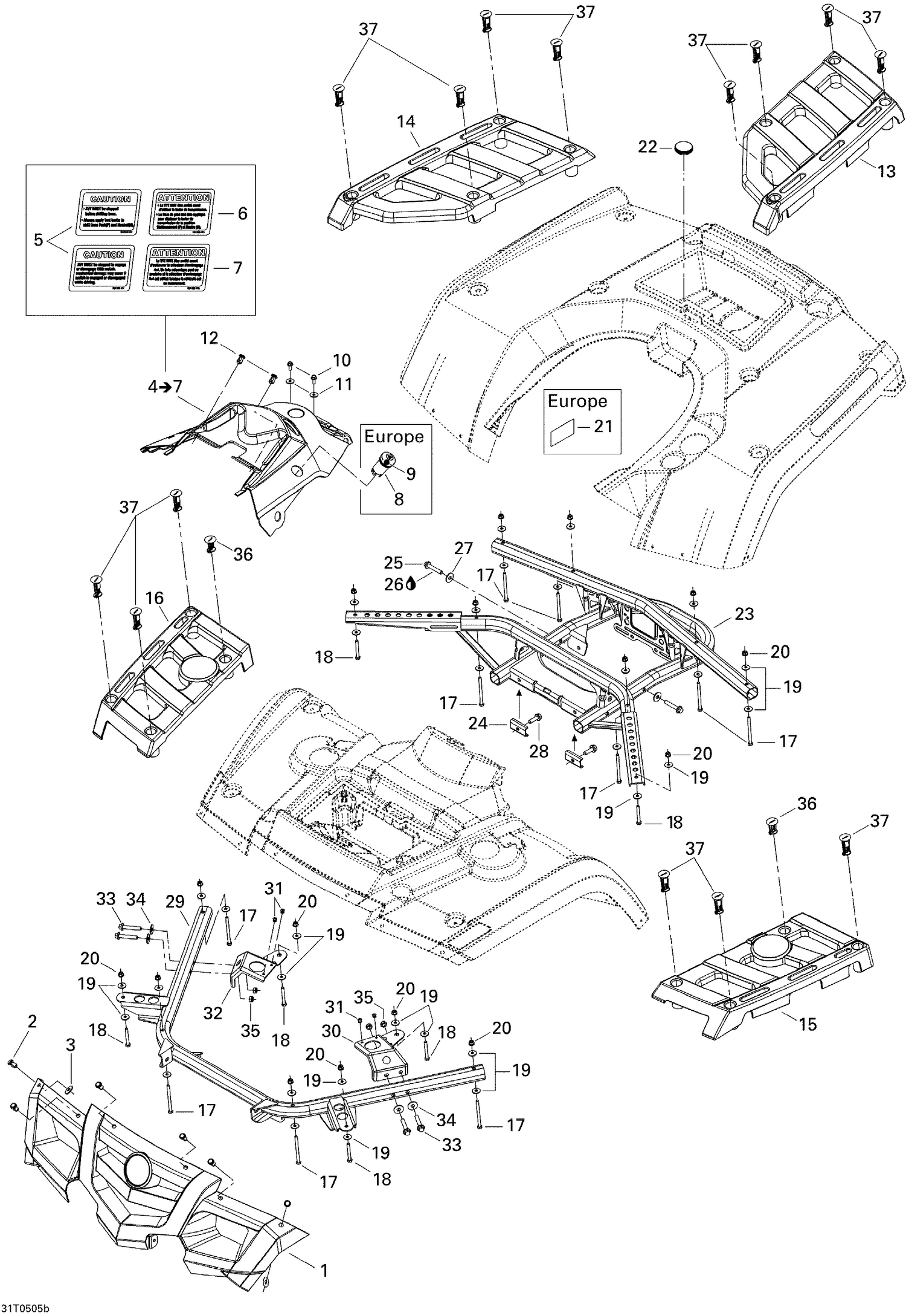 Assembly diagram