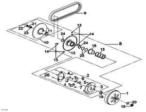 05- Driven Pulley Schematic