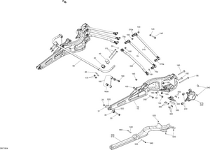08- Rear Suspension Maverick X3 Schematic