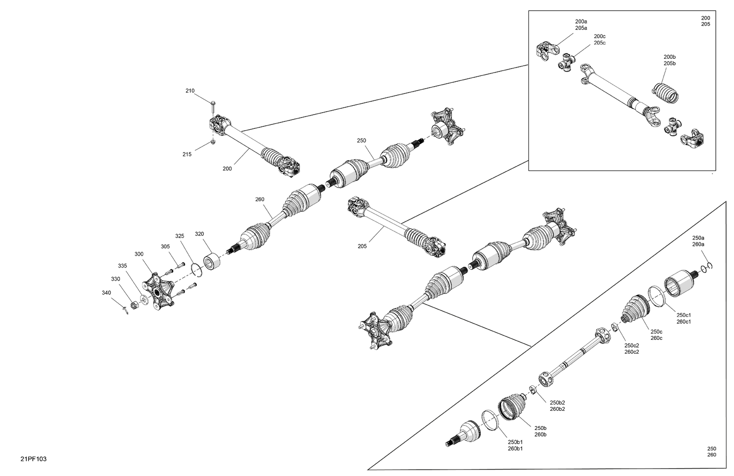 04- Drive - Rear - Common Parts