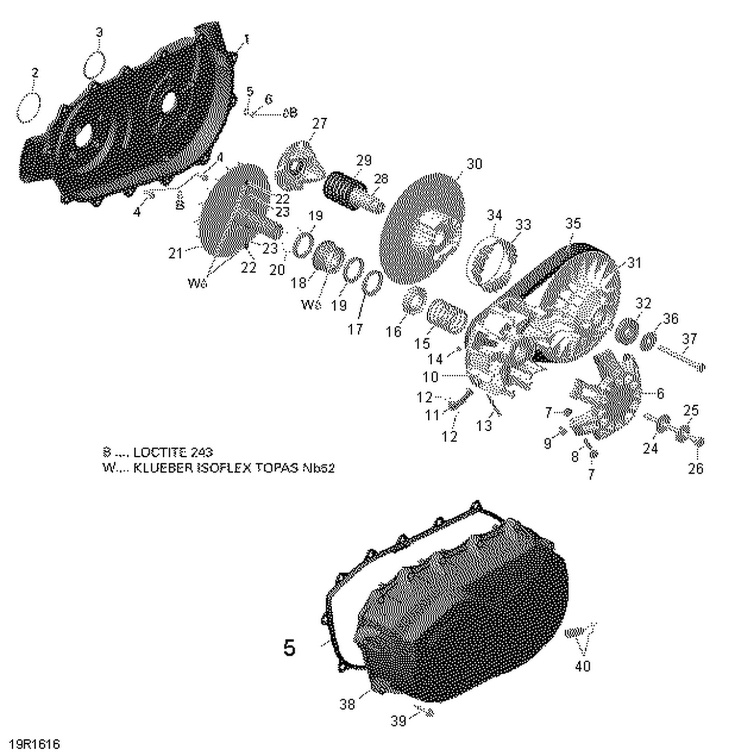 05- Transmission - 650 EFI