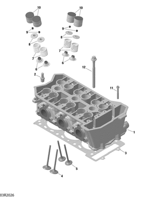 01- Cylinder Head Schematic