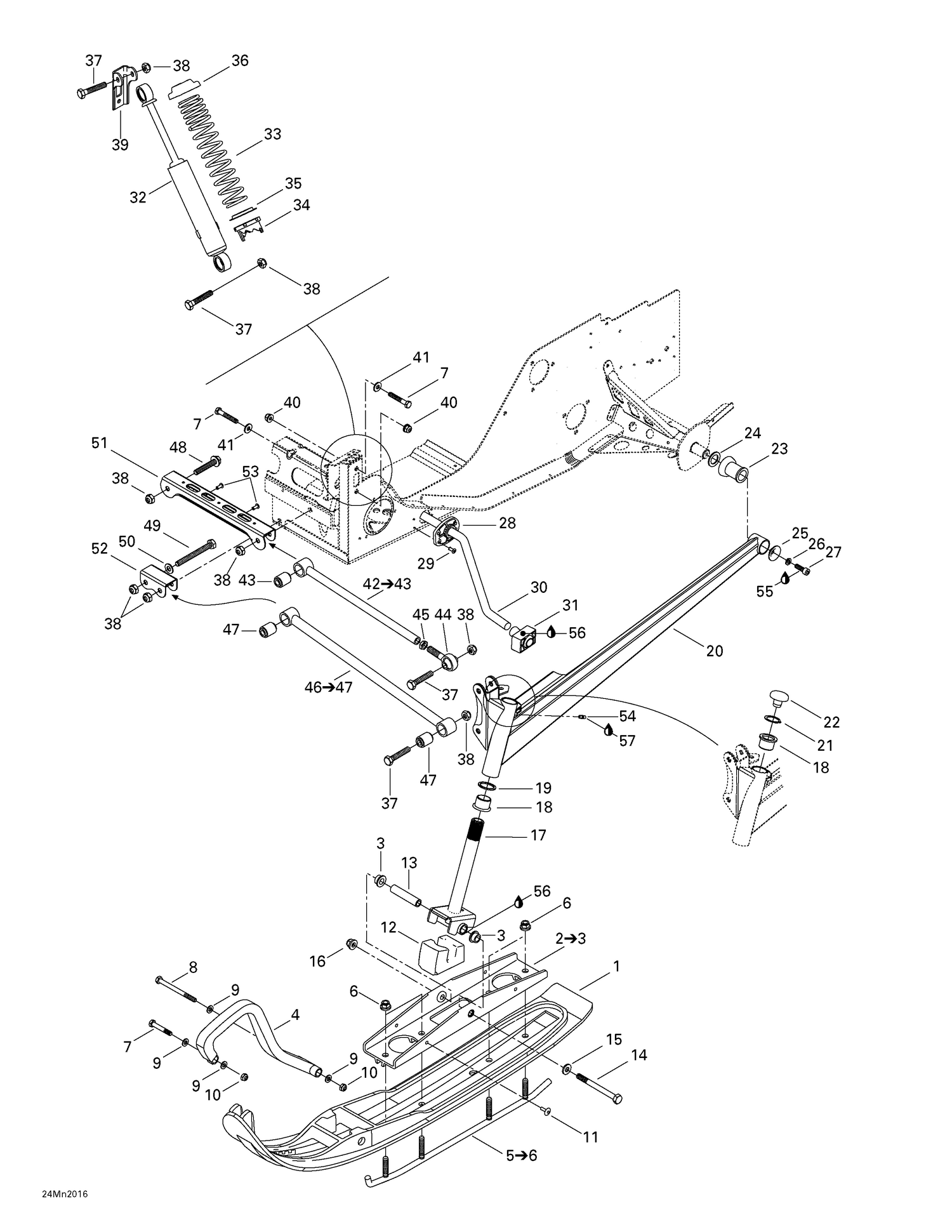 07- Front Suspension And Ski