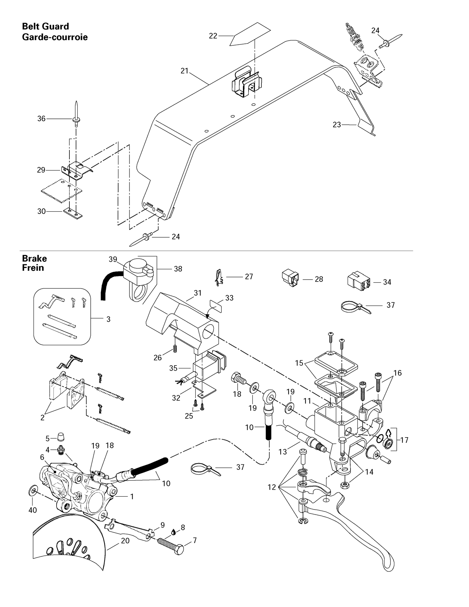 06- Hydraulic Brake And Belt Guard