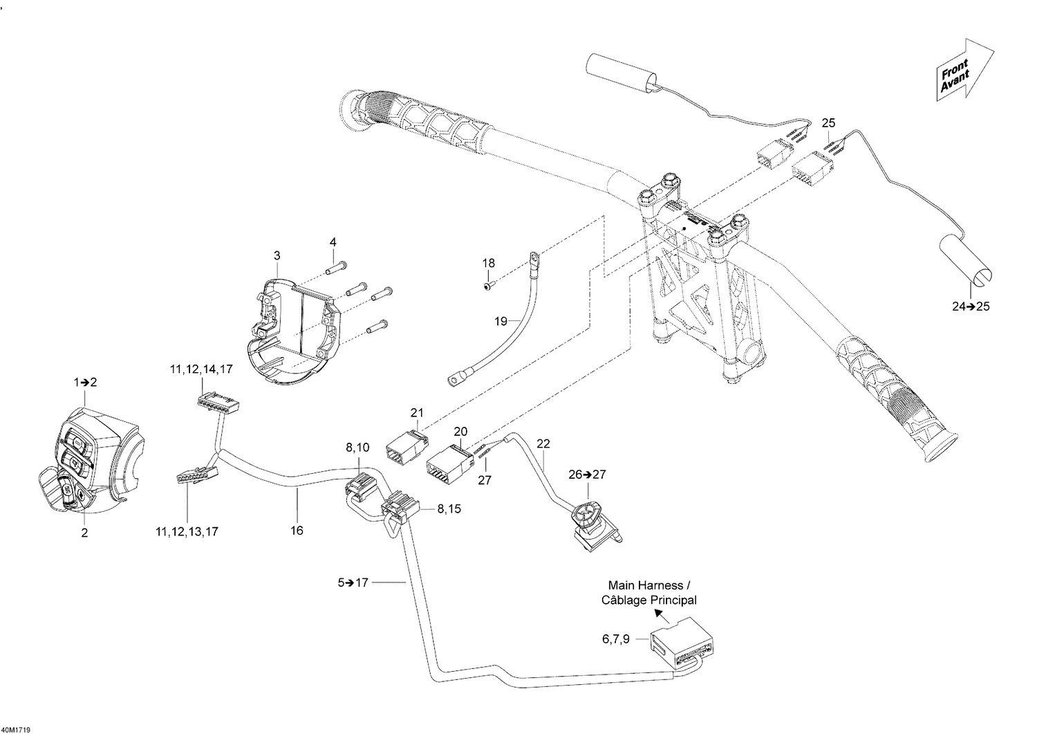 10- Steering Wiring Harness 2018