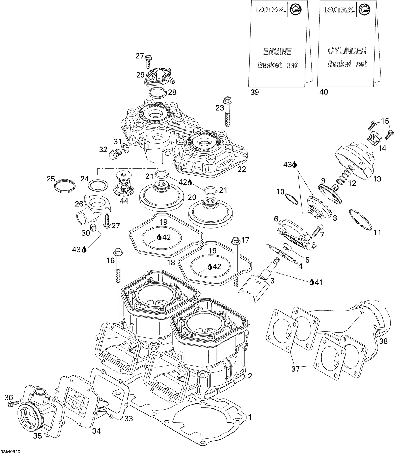 01- Cylinder And Exhaust Manifold