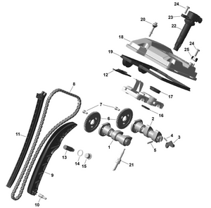 01- Rotax - Valve Train Schematic