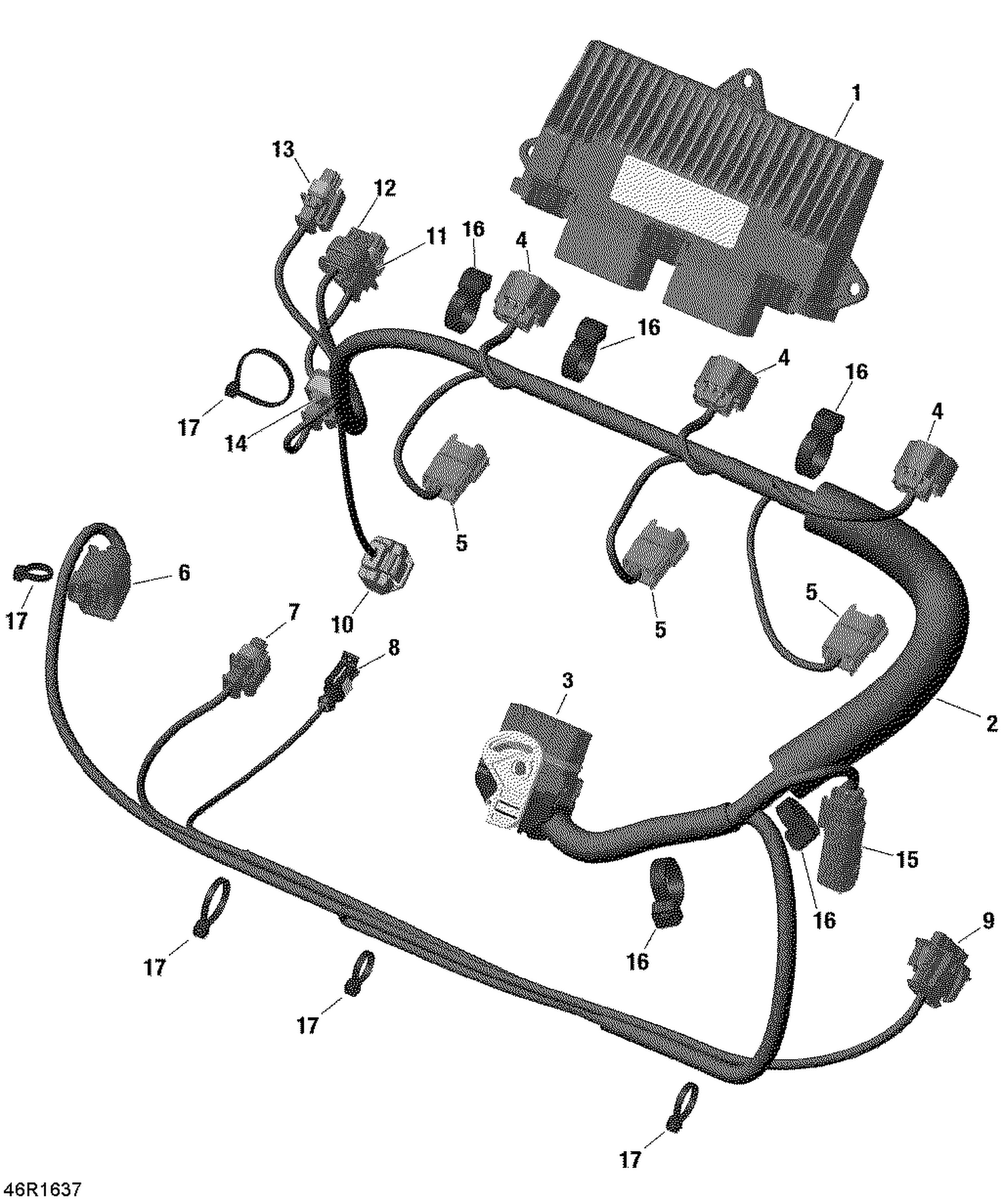 10- Engine Harness - 300