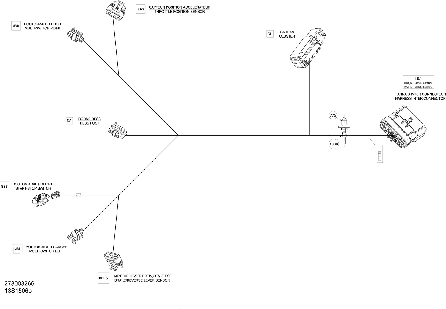 10- Electrical Harness Steering_13S1506b