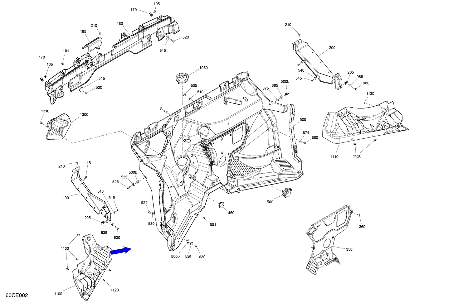 07- Cab Interior - Firewall