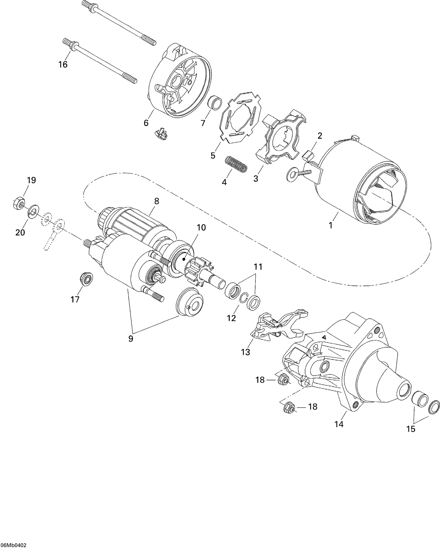 04- Electric Starter (Legend 380F)