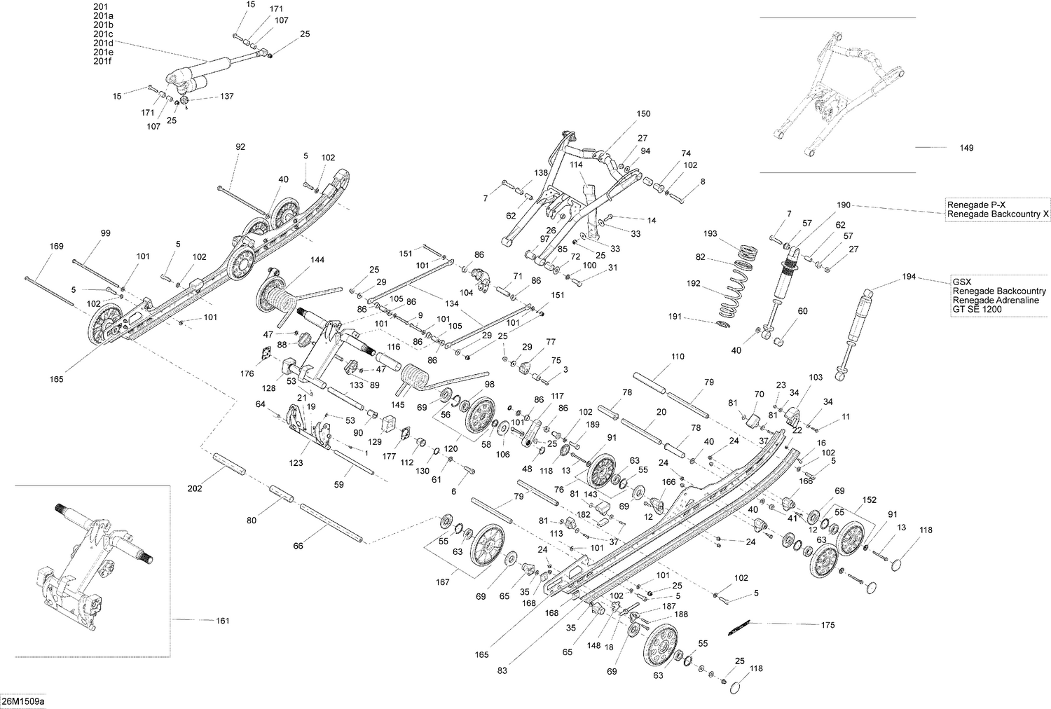 08- Rear Suspension RM_26M1509a