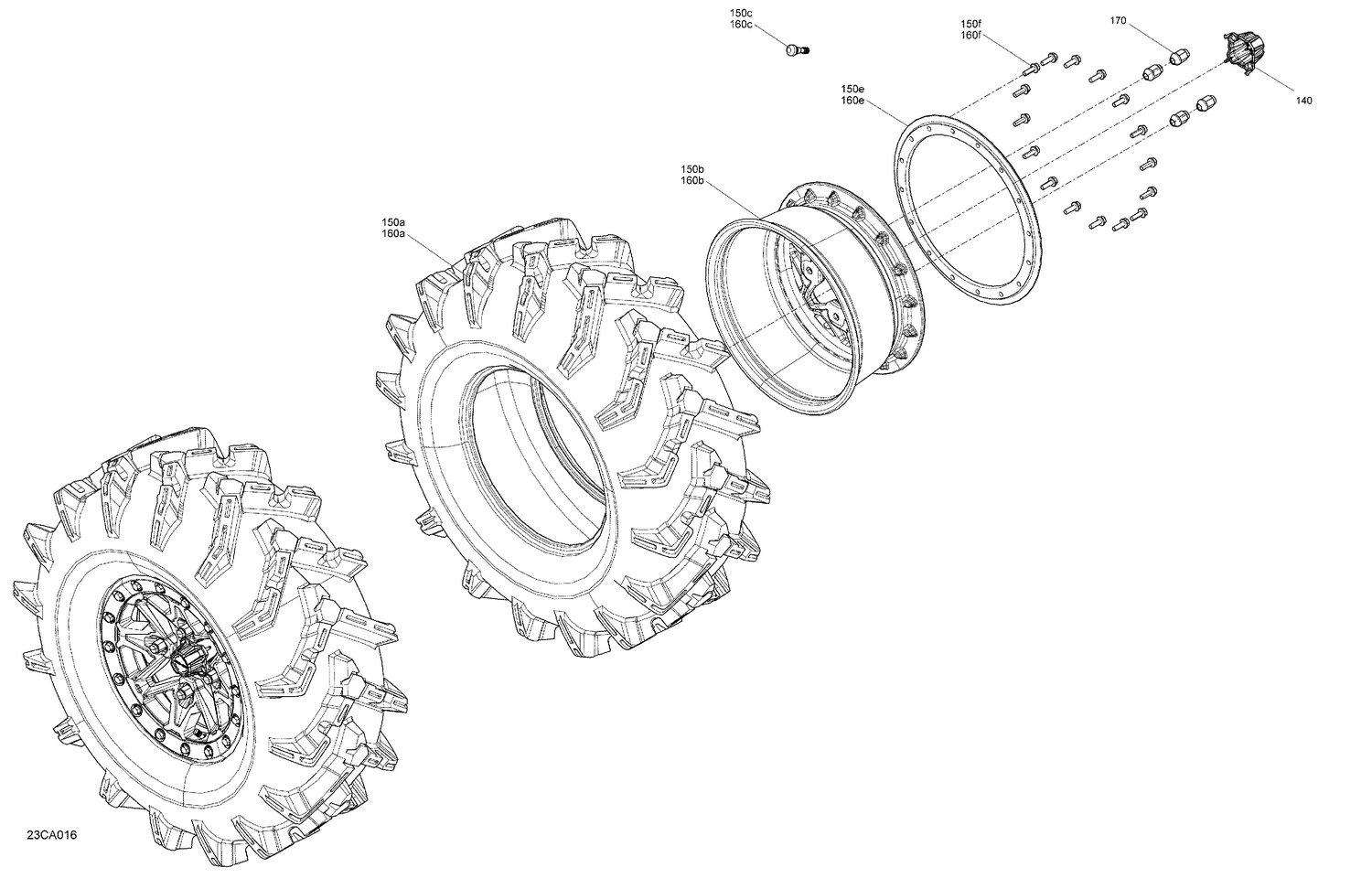 04- Drive - Rear Wheels - XMR