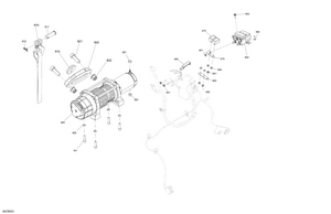 08- Electric - Winch Schematic