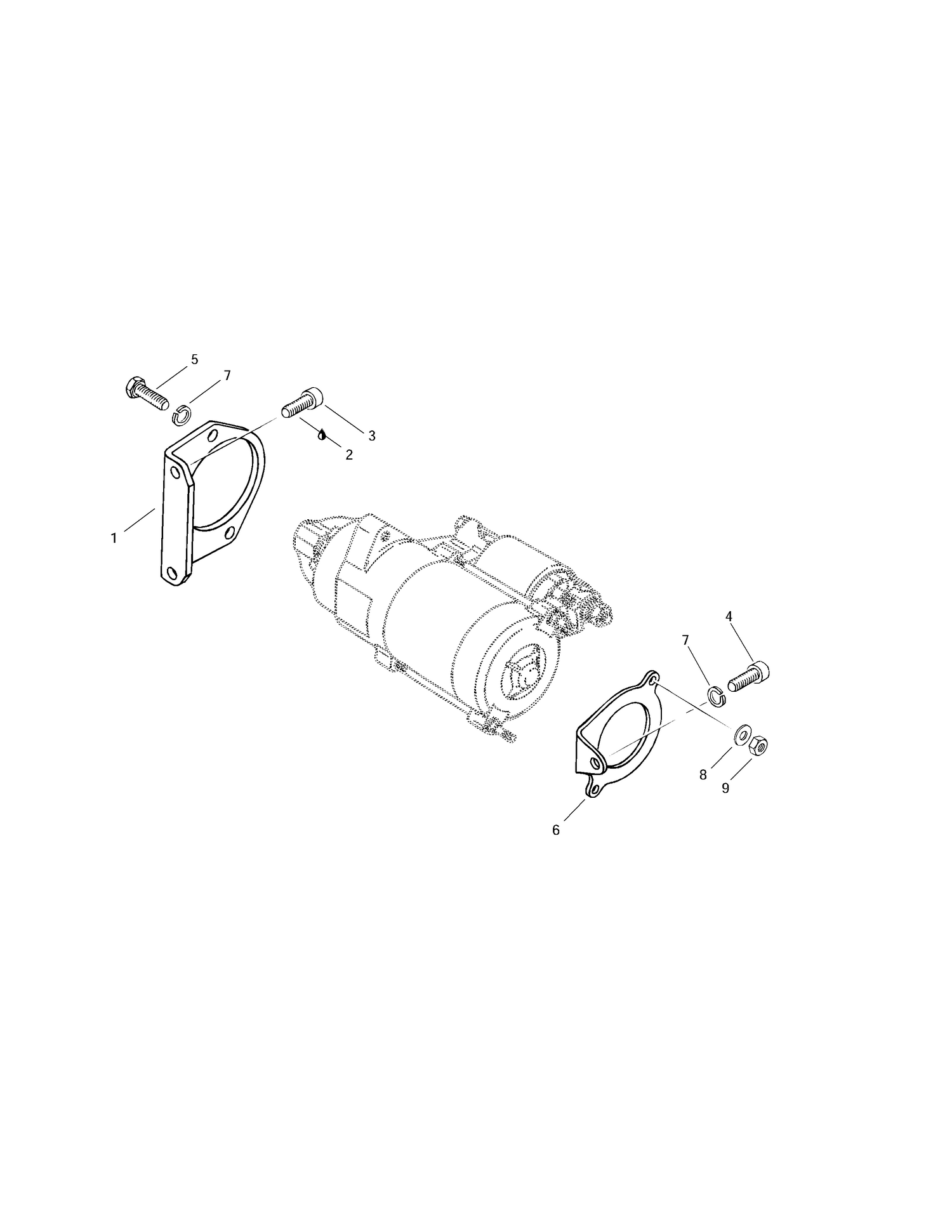 04- Electric Starter Bracket