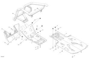 07- Body - Skid Plate And Bumper Schematic